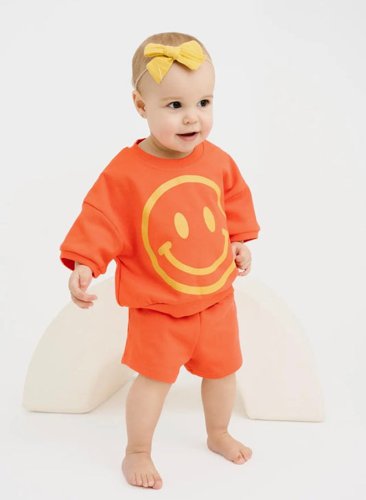 Citrus short sleeve smiley set