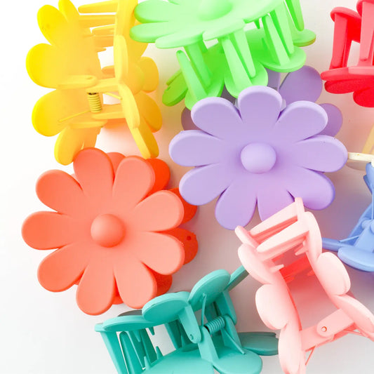Floral Claw Clip