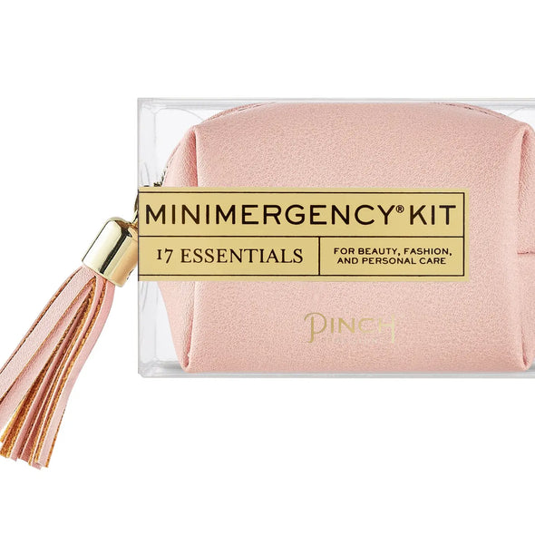 Vegan Leather Mini Emergency Kit