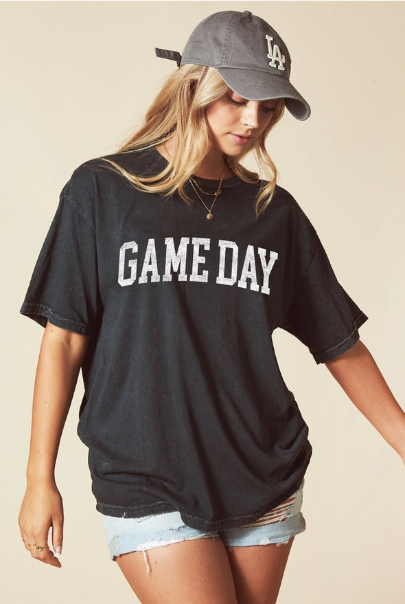 game day black mineral washed