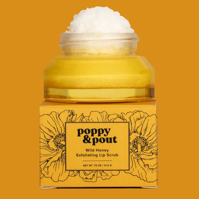 Wild Honey Lip Scrub Poppy & Pout