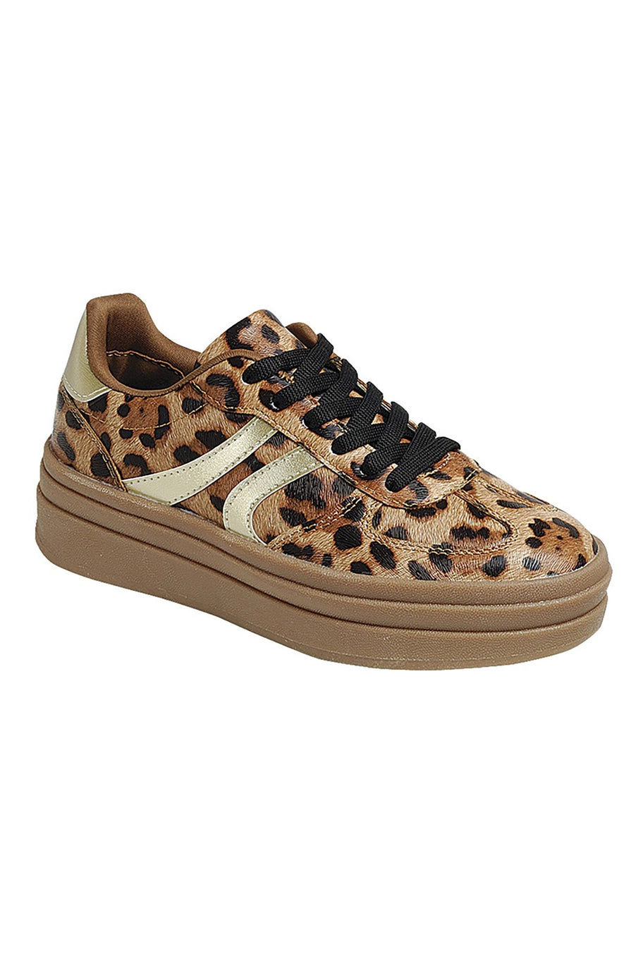 topping leopard gold sneaker