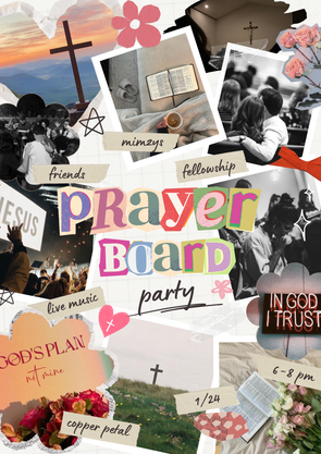 PRAYER BOARD TICKET