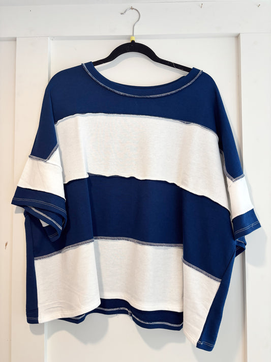 BFJ22 CURVY navy online