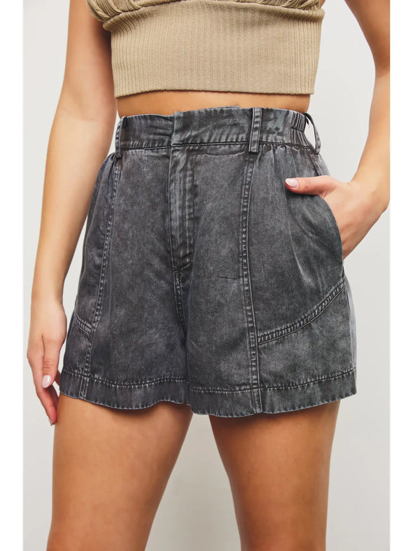 flare shorts