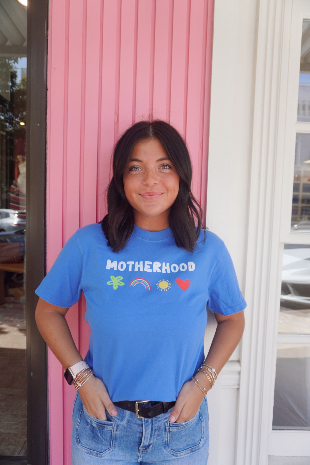 Motherhood doodle tee
