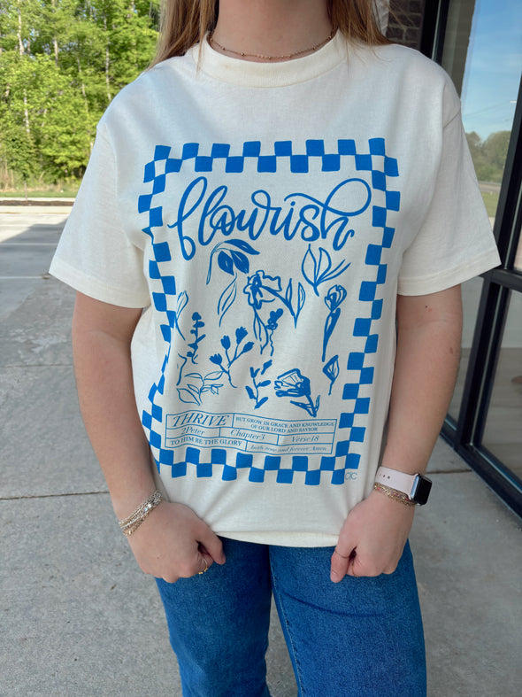 flourish tee