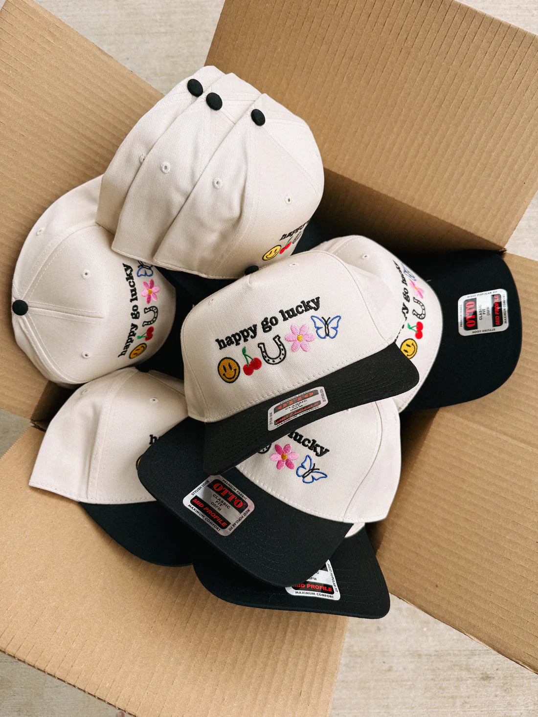 Happy go lucky trucker