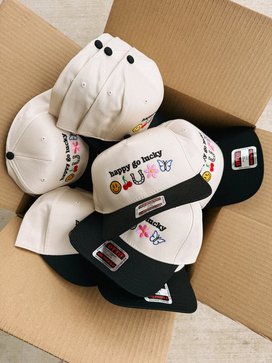 Happy go lucky trucker