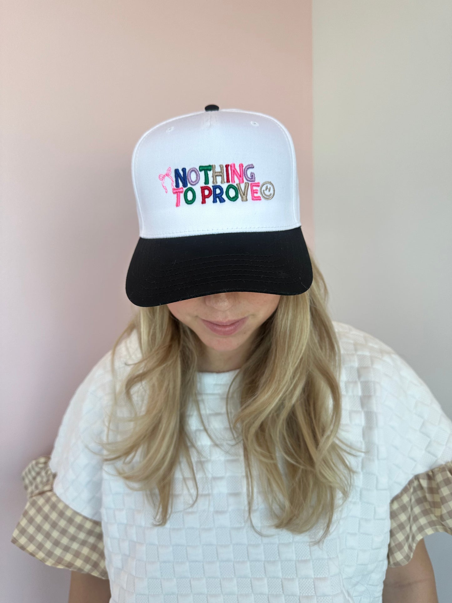 Nothing to prove trucker hat CUSTOM