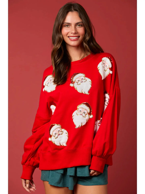 santa sweatshirt