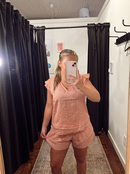 Online- Ruffle Set Pink
