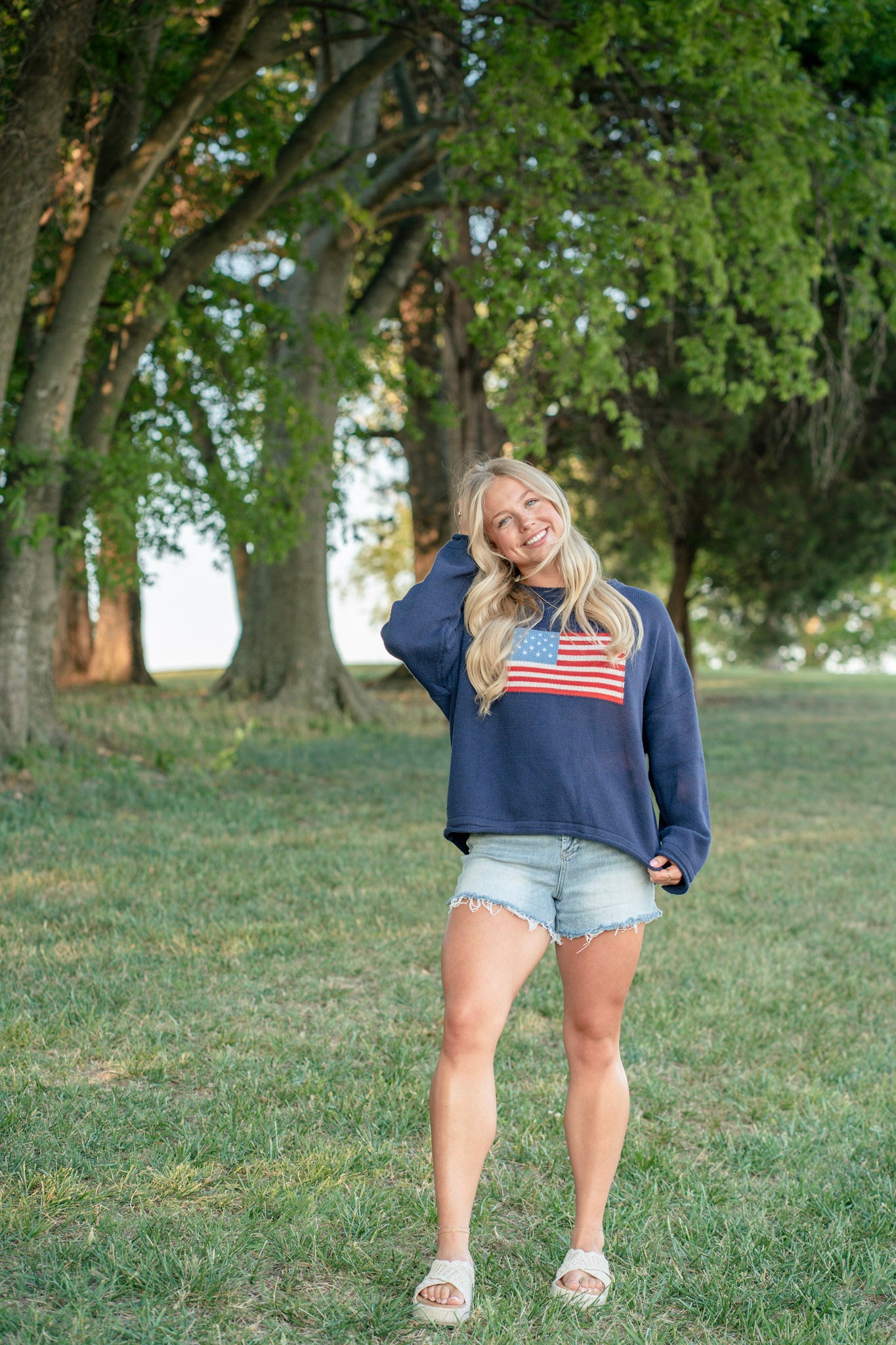 Knitted Flag Sweater