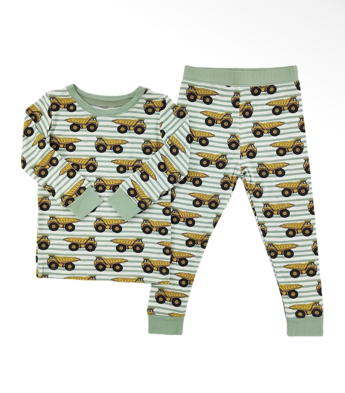 Dump Trucks Bamboo Set