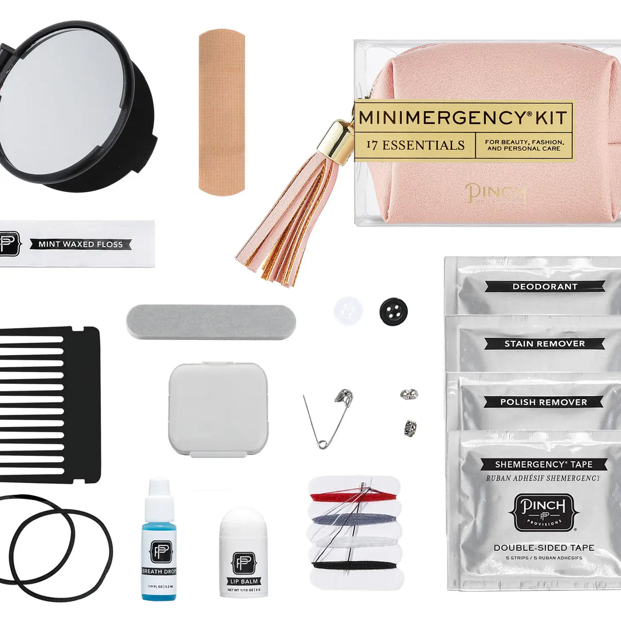 Vegan Leather Mini Emergency Kit