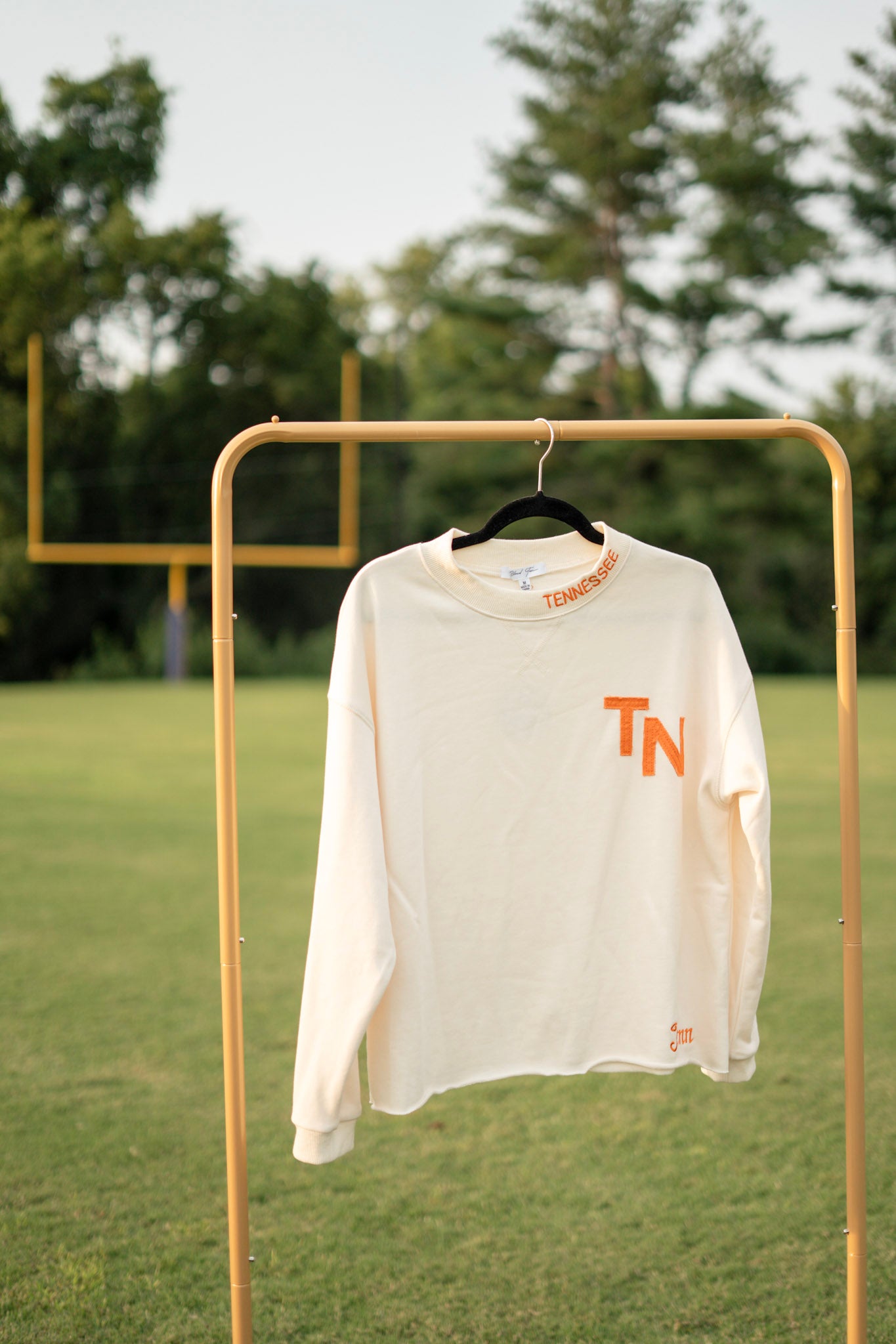 TENN embroidered mock