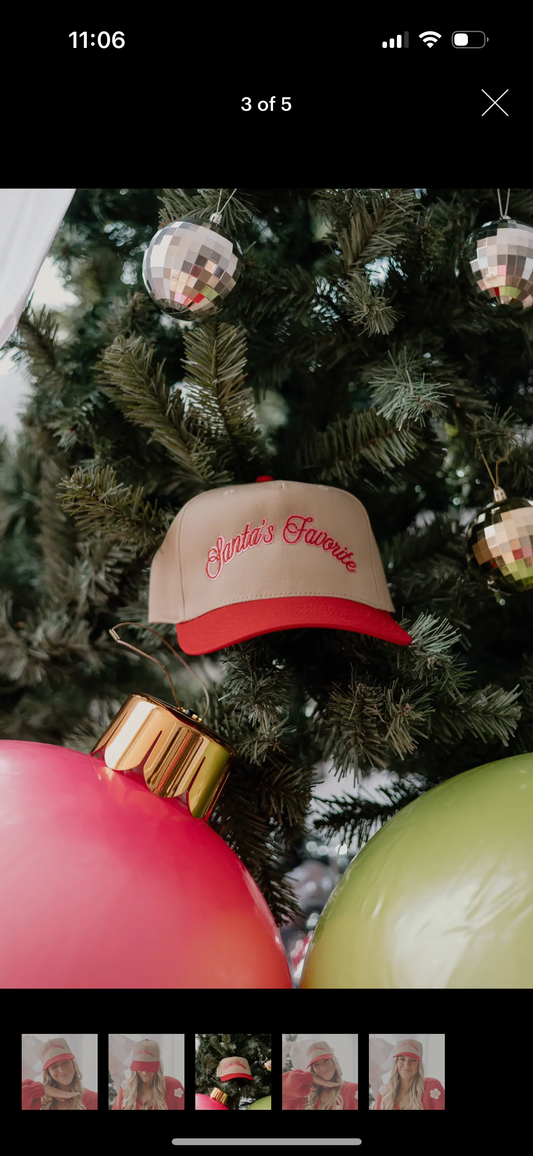 Santa’s favorite trucker hat