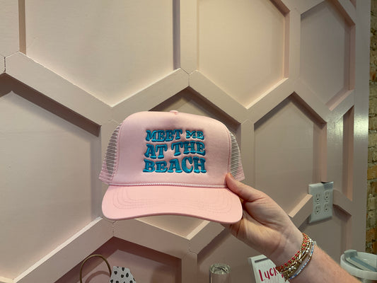 Meet me at the beach trucker