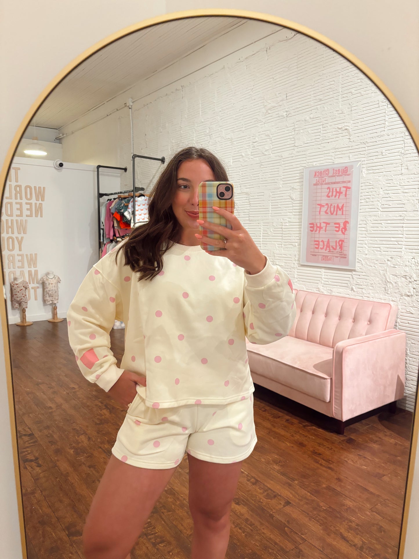 Kasey Pink/Cream
