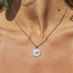 Zion necklace silver