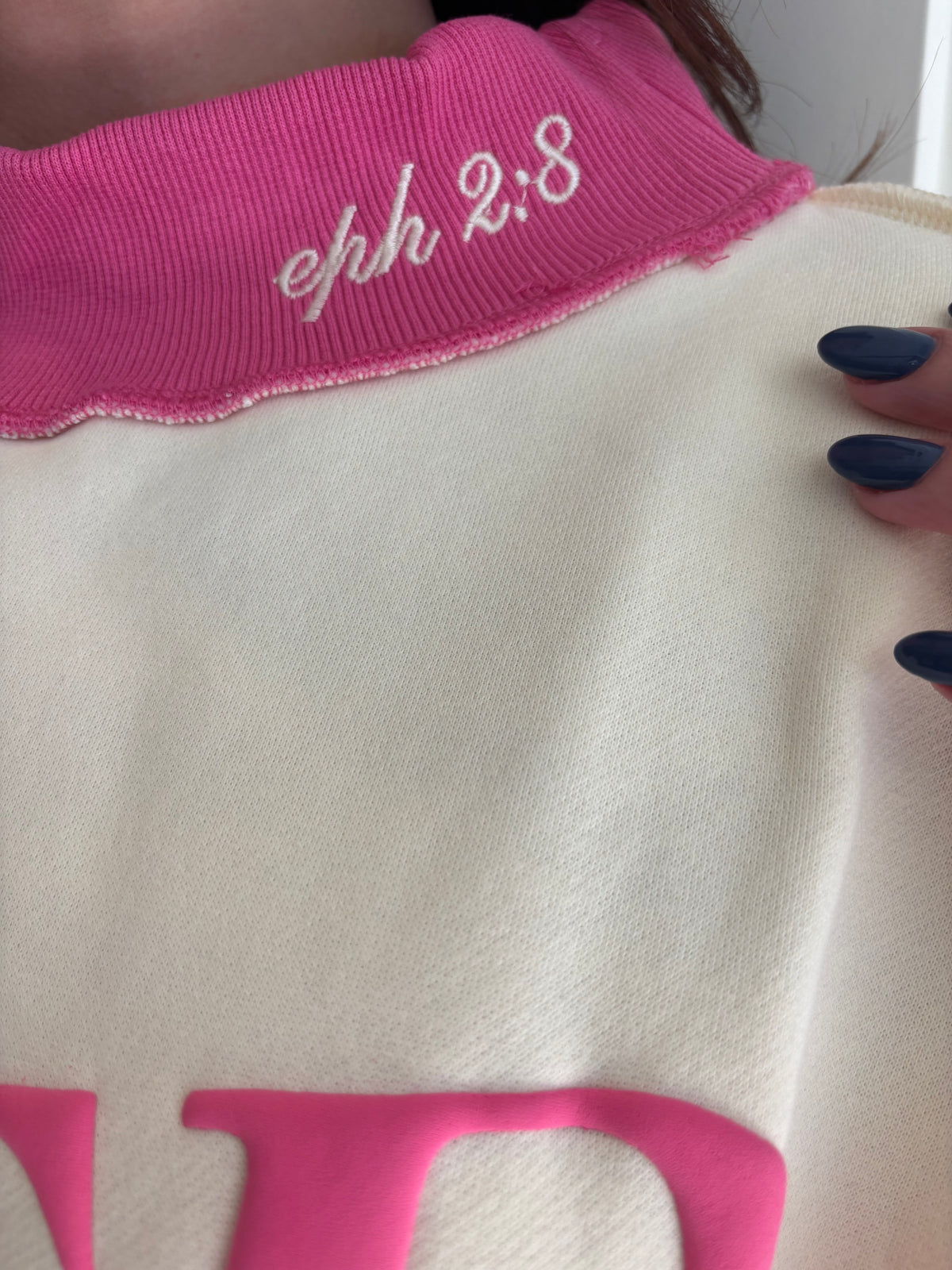 Saved By Grace Mock Neck