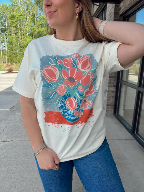 always blooming tee