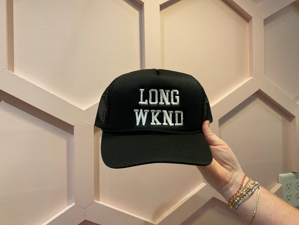 LONG WKND trucker