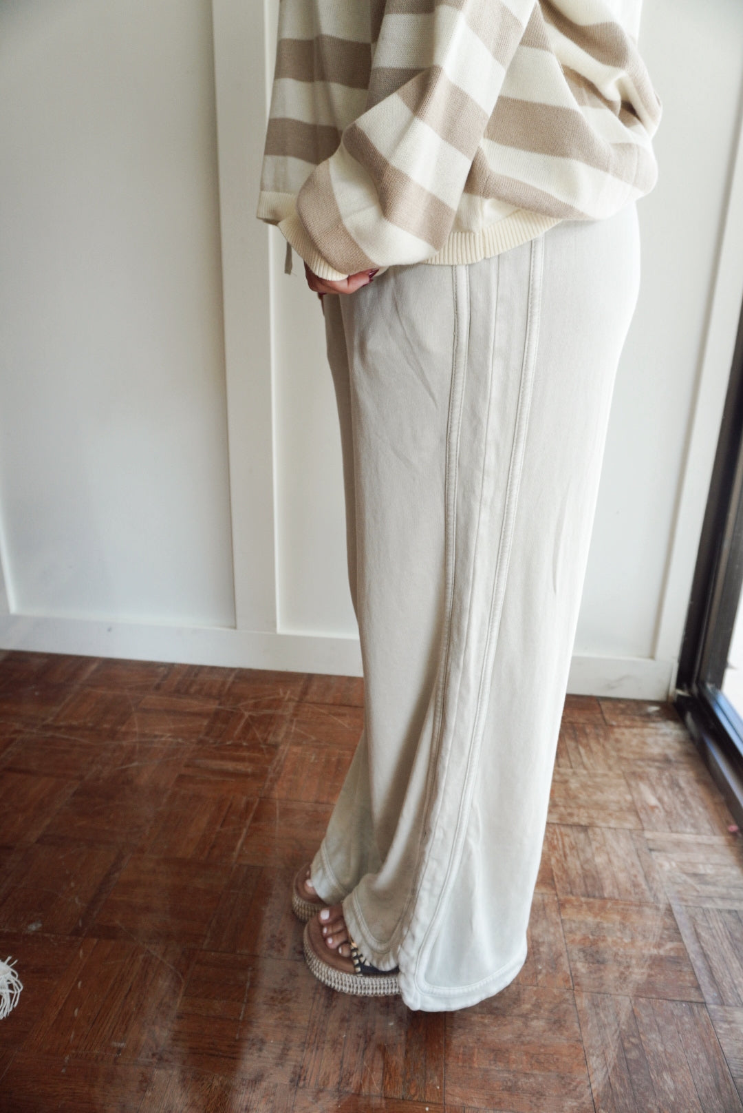 Clara pants off white