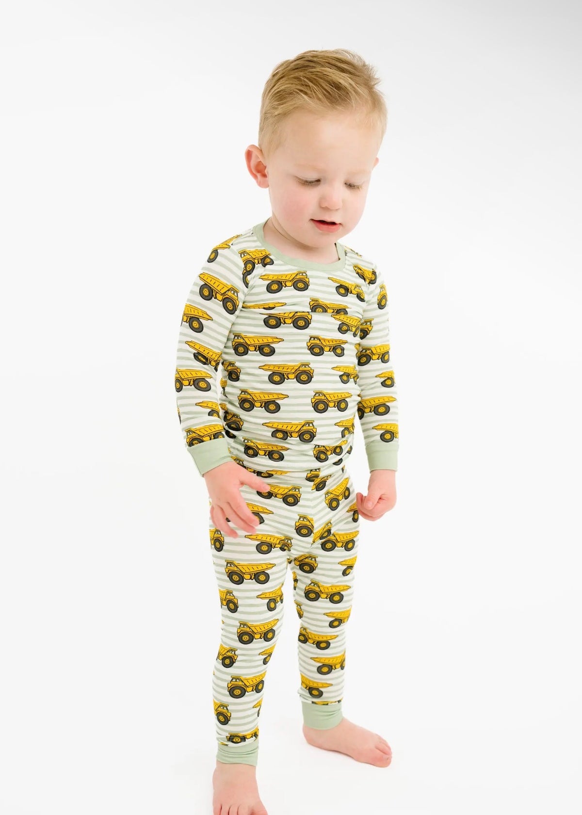 Dump Trucks Bamboo Set