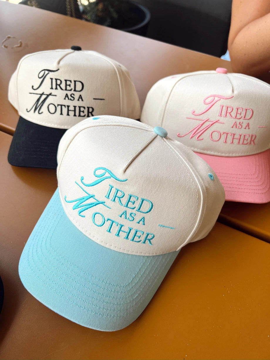 Tired As A Mother - Vintage Trucker Hat