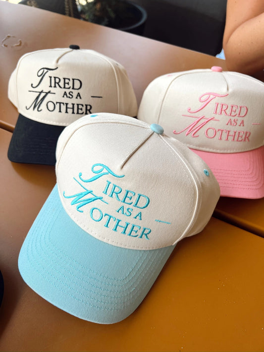 Tired As A Mother - Vintage Trucker Hat