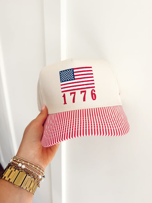 1776 American Flag Hat