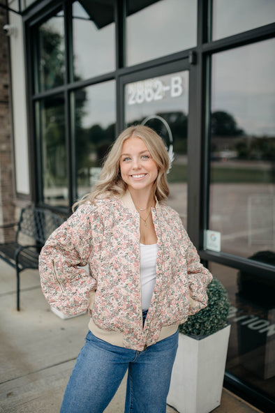 maria floral jacket