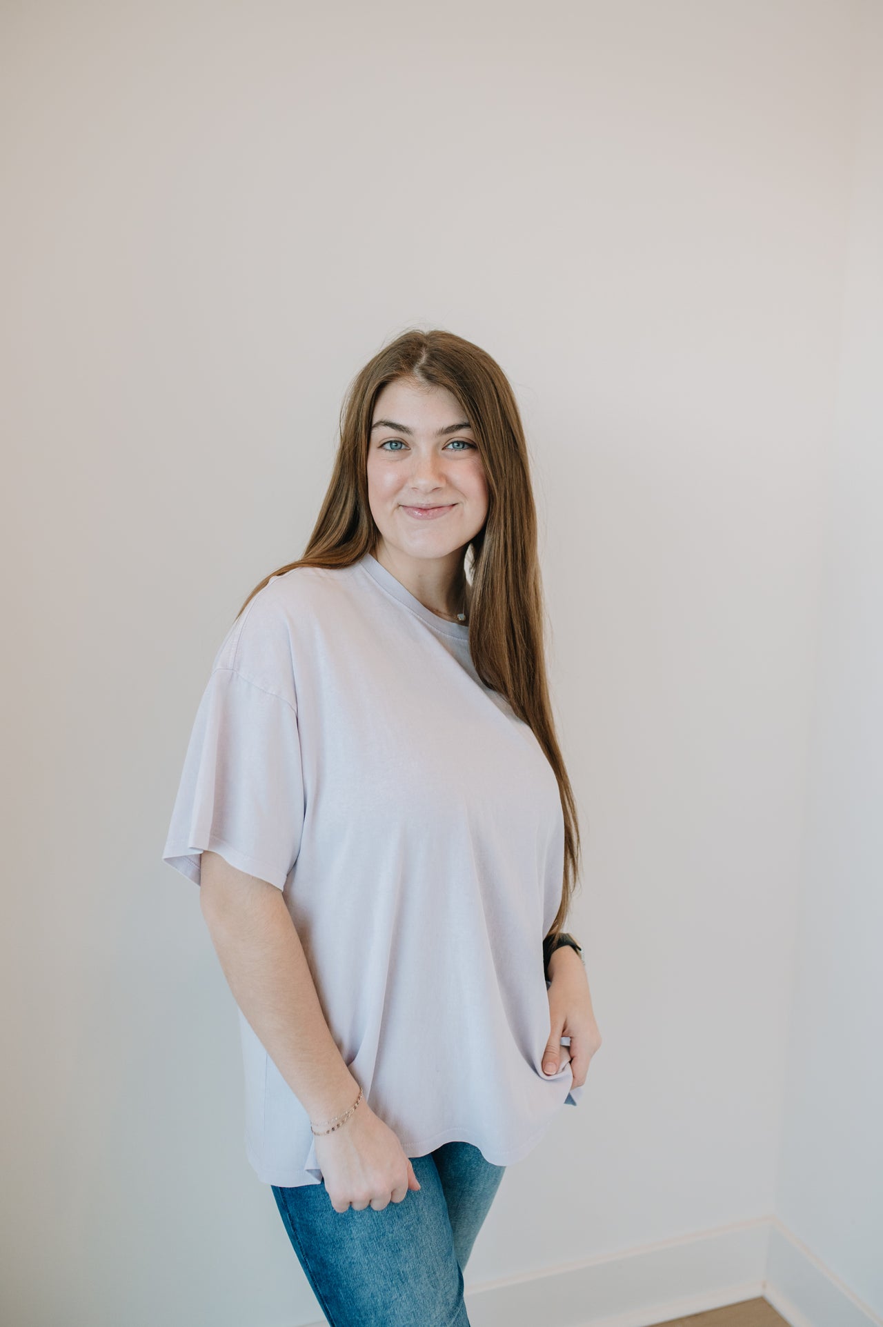 easy tee lavender