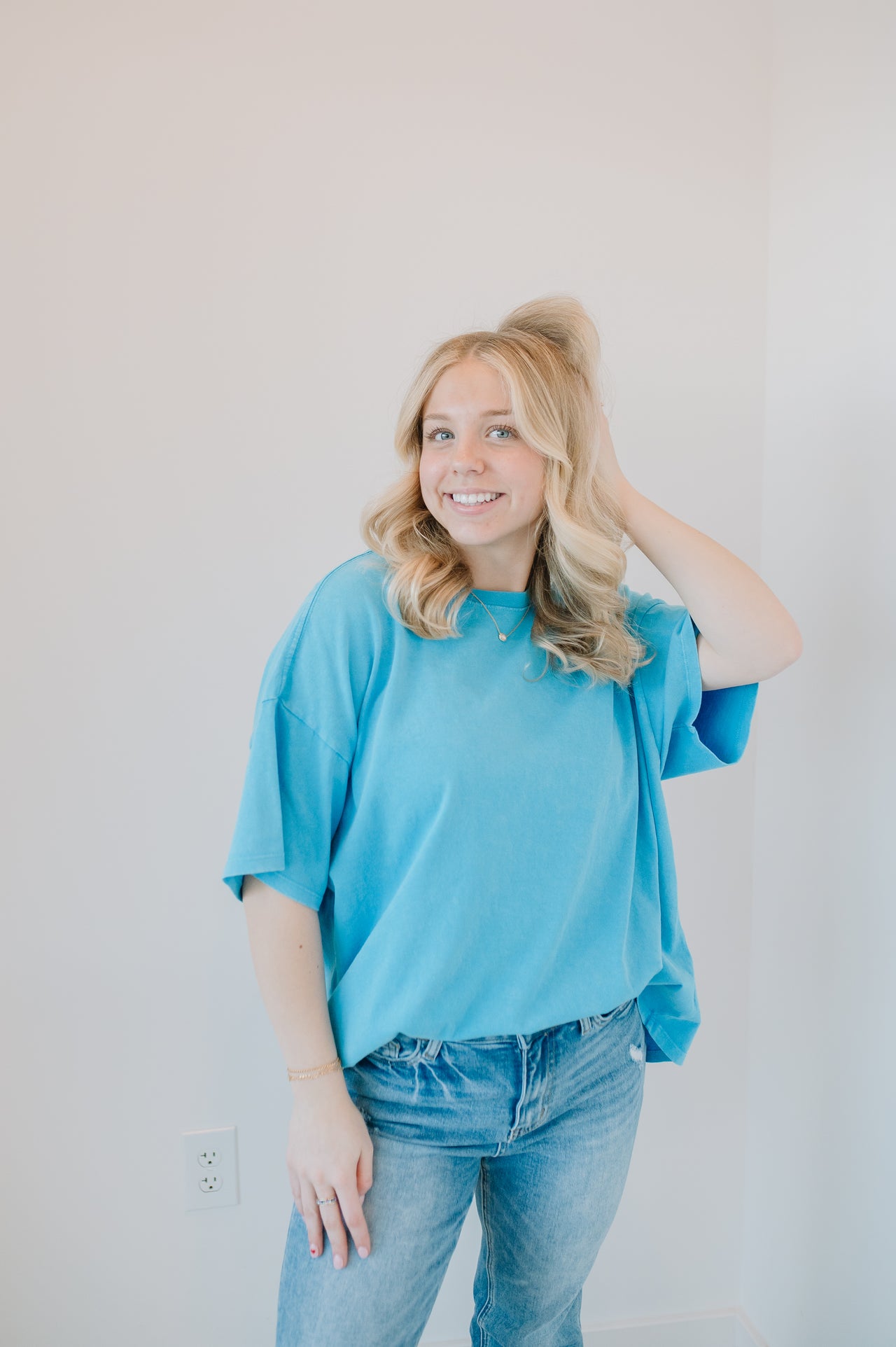 easy tee blue
