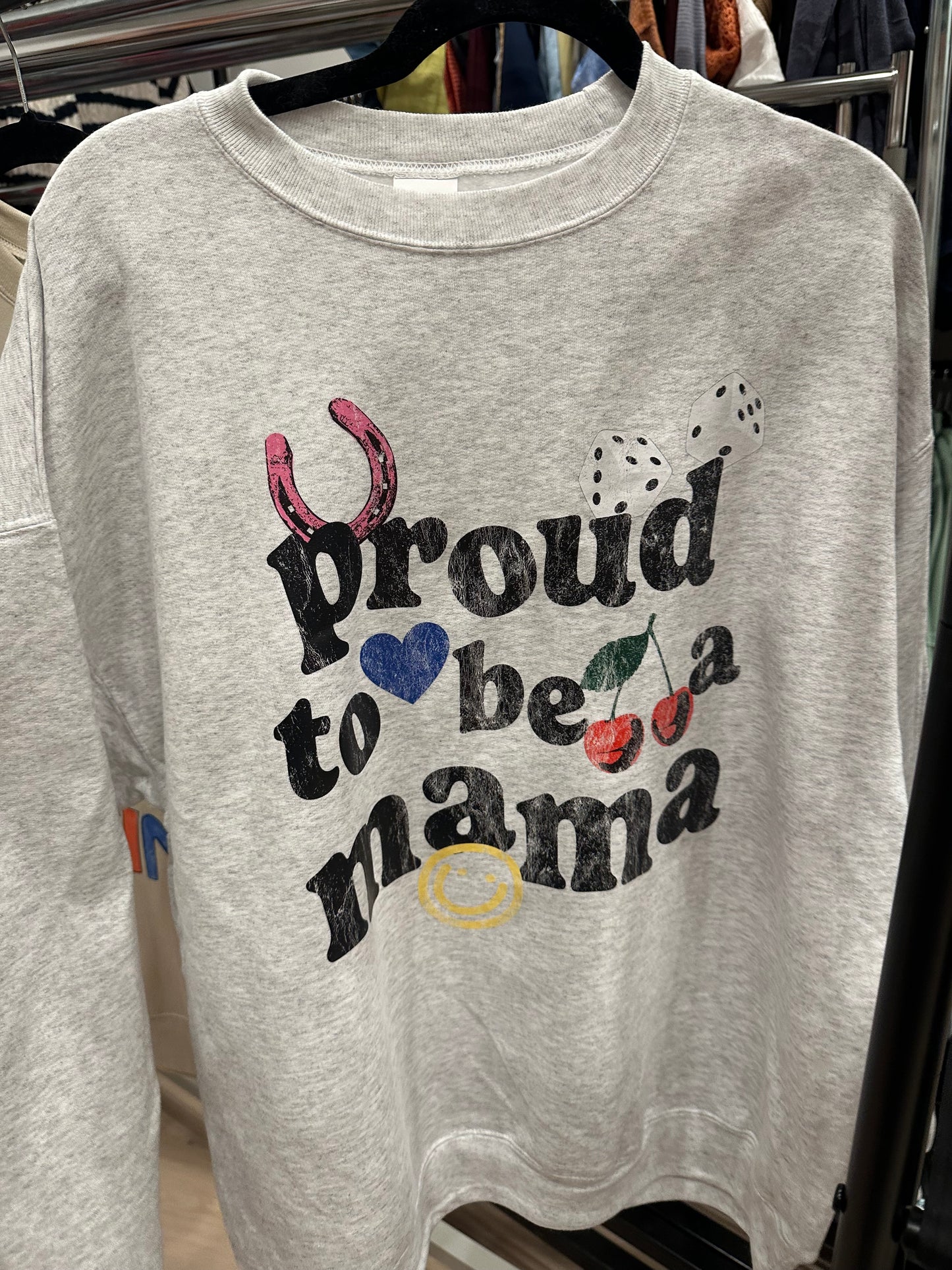 proud to be a mama sweatshirt