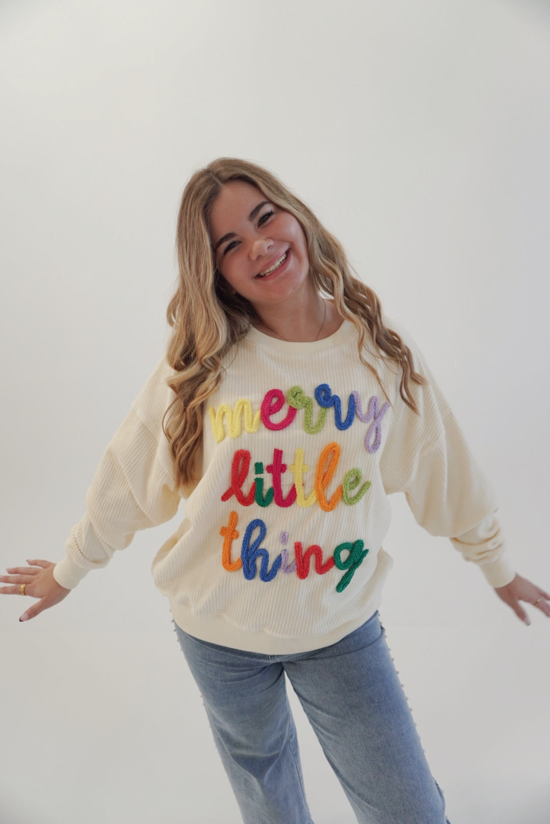 Merry little thing sweater