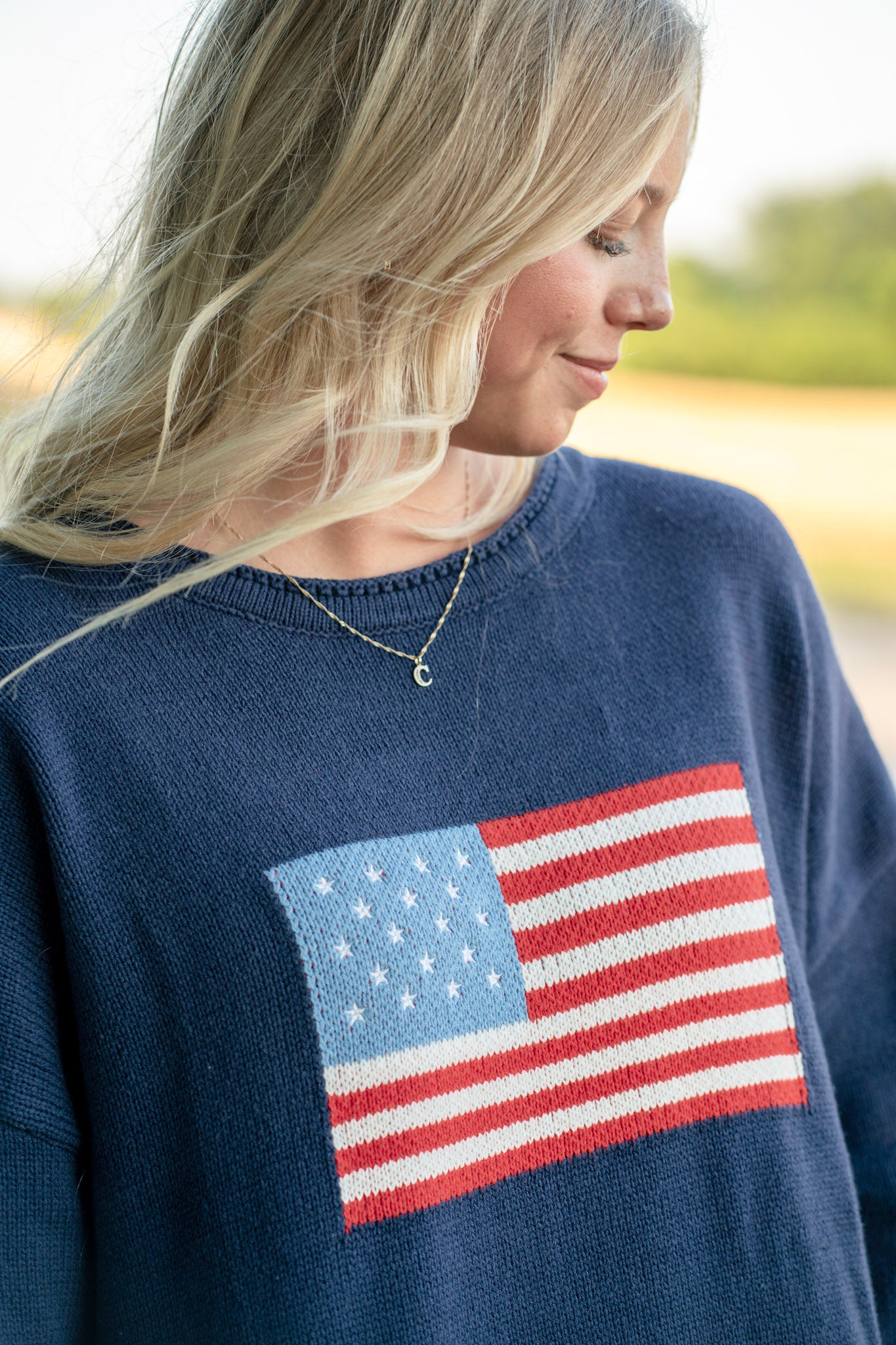 Knitted Flag Sweater