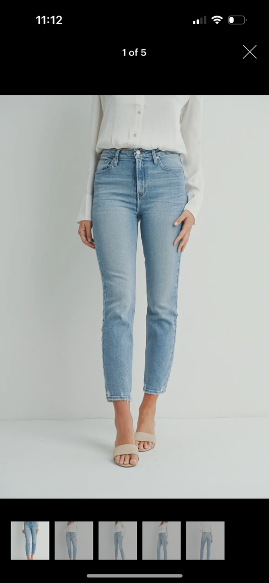 Hem detail comfort straight JBD