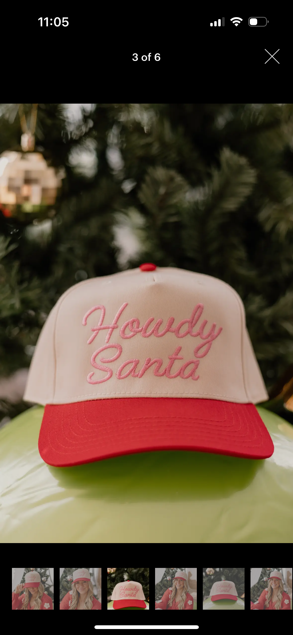 Howdy Santa trucker hat