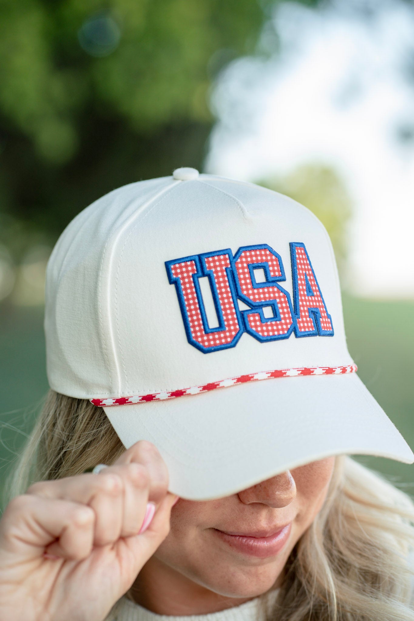USA Patch Rope Hat