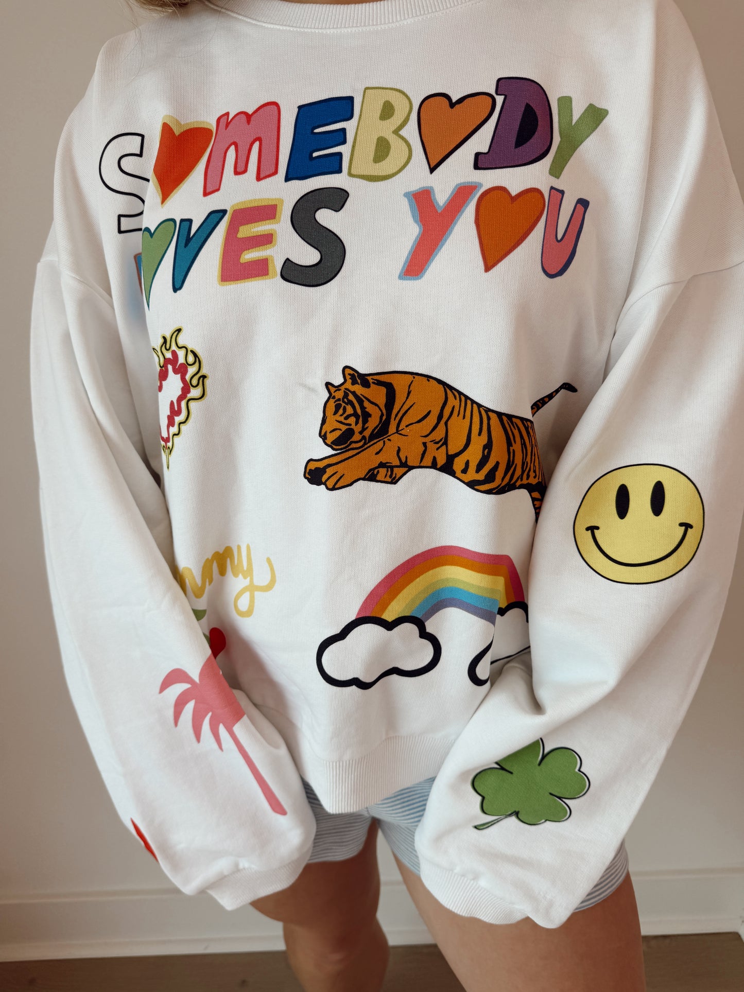 Somebody loves you sweatshirt