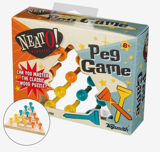 Peg game retro classic