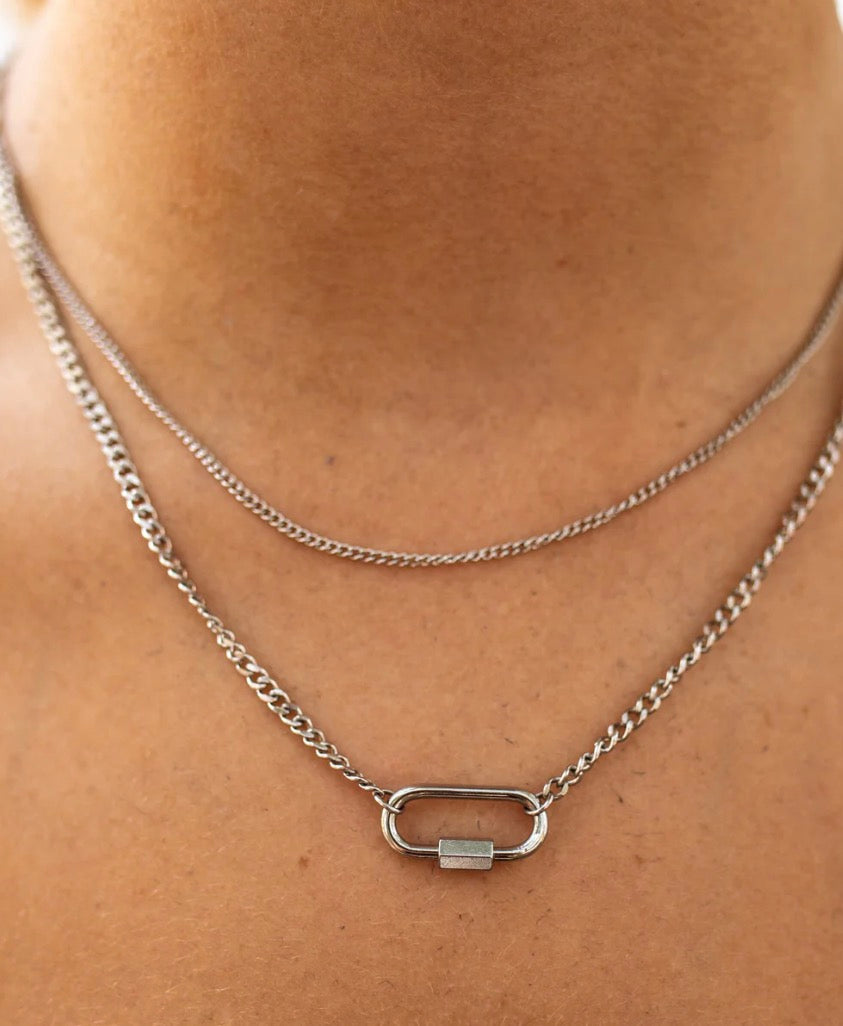 Sienna necklace Alco silver