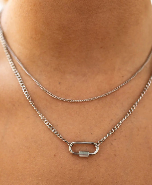 Sienna necklace Alco silver