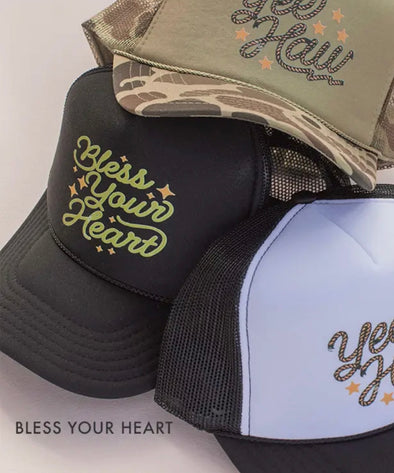 bless your heart trucker hat