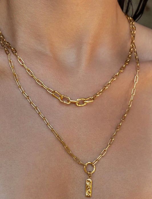 June necklace gold alco