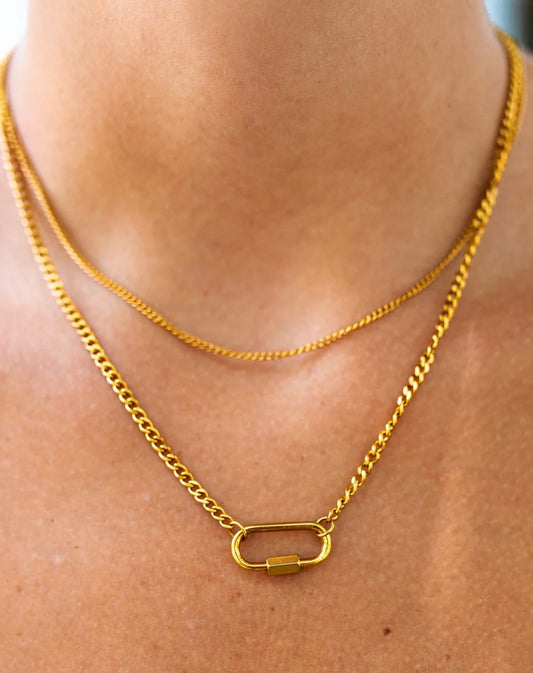 Sienna necklace Alco gold