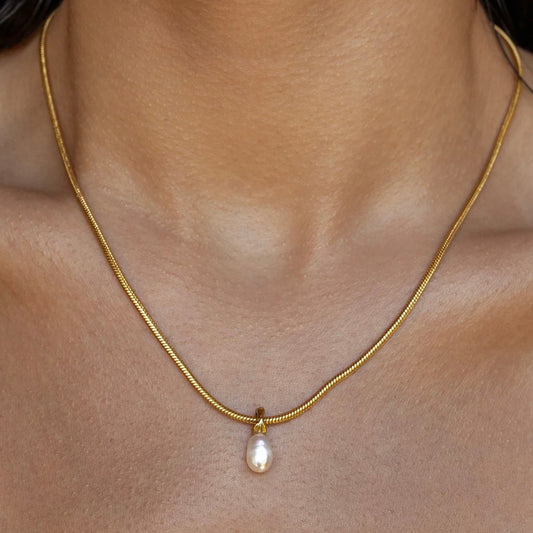 Dove necklace alco gold
