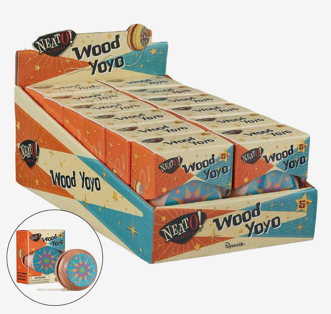 Wood Yo Yo Retro Classic